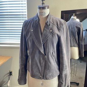 Blank NYC Suede Moto Jacket